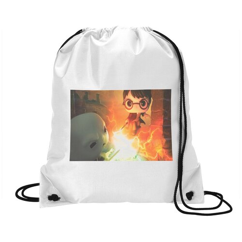 фото Сумка для обуви coolpodarok films harry potter фильмы гарри поттер (гарри и воландеморт мульт)