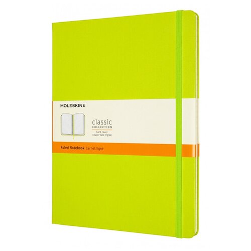 Блокнот Moleskine CLASSIC QP090C2 XLarge 190х250мм 192стр. линейка твердая обложка лайм