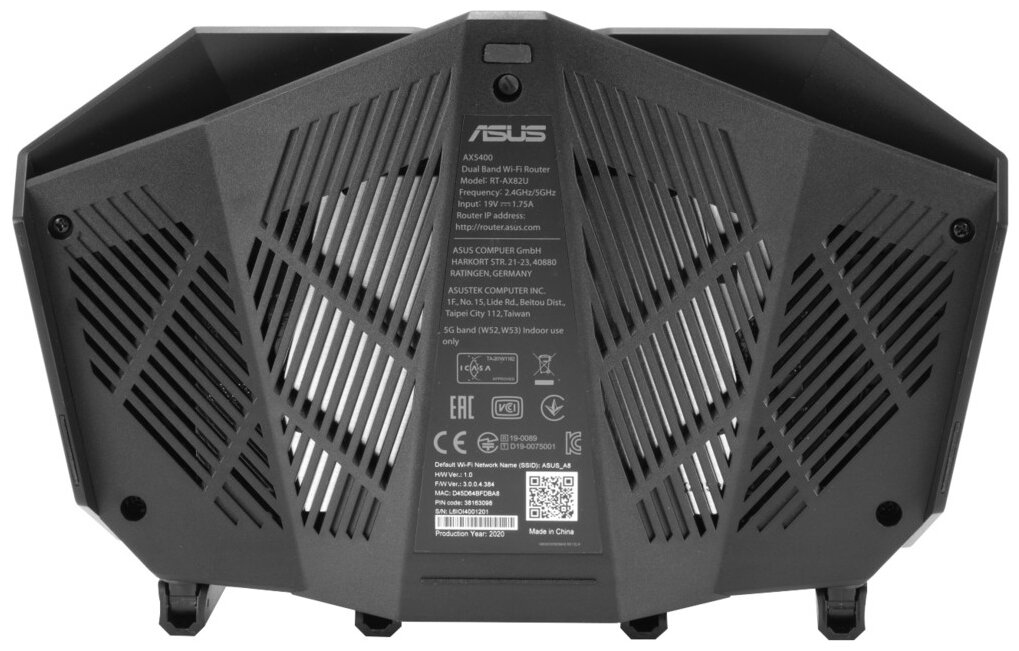 Wi-Fi роутер ASUS RT-AX82U — фото 1