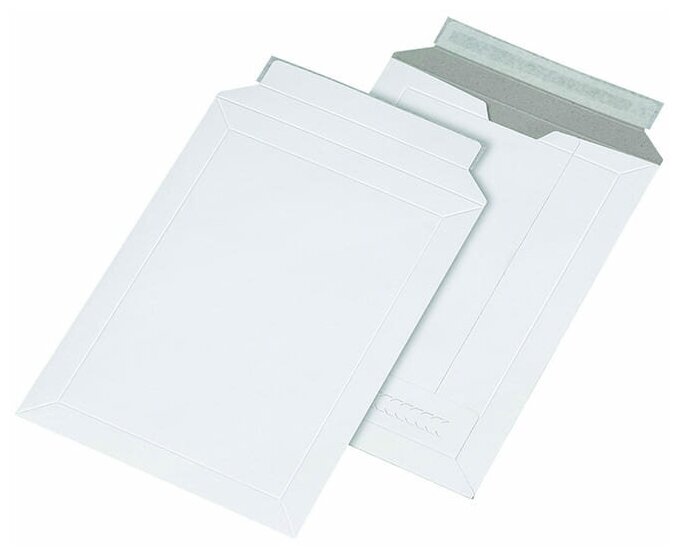 Конверт из картона UltraPack белый (215*270), с клеевым клапаном - 100 шт.