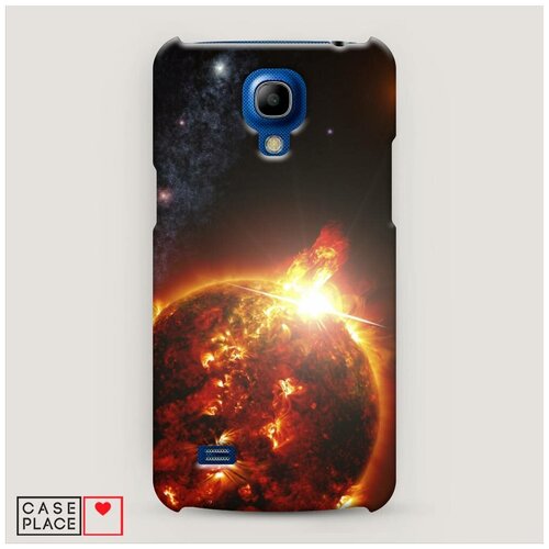 фото Чехол пластиковый samsung galaxy s4 mini космос 19 case place