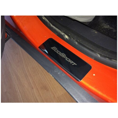Накладки на пороги из нержавеющей стали для Ford Ecosport 2014-н. в.