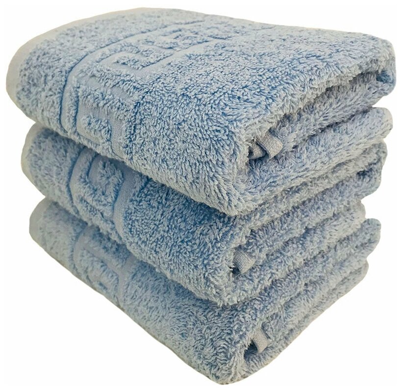 Махровые полотенца для рук, кухонные 40х70-3шт. Набор полотенец махровых / Комплект махровых полотенец 3шт. цветные / TM TEXTILE / - фотография № 2