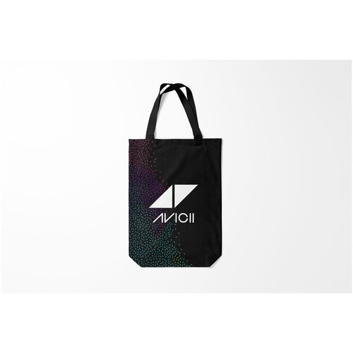 фото Сумка-шоппер / 31х42 см / разная музыка / электронная avicii rainbow style burnettie