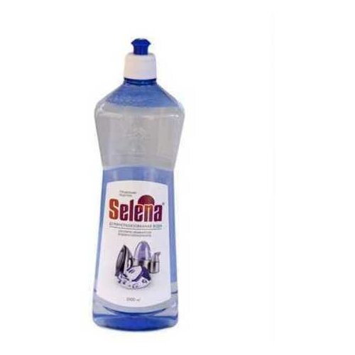 фото Дистиллированная вода selena 4607017945483 1 л пластиковая бутылка