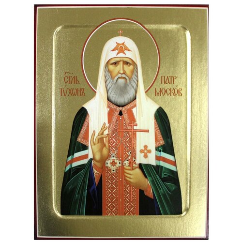 Икона святителя Тихона Московского на дереве: 125 х 160 икона святителя тихона задонского на дереве 125 х 160
