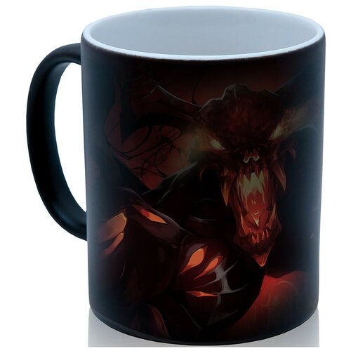 фото Кружка хамелеон dota2 shadow field, необычный сувенир drabs
