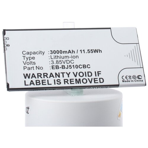 аккумулятор ibatt ib u1 m2734 3000mah для samsung galaxy j5 2016 sm j510fn sm j510f sm j5108 sm j510l galaxy j5 6 duos sm j510k Аккумуляторная батарея iBatt 3000mAh для Samsung SM-J510FN, SM-J510FN/DS, SM-J510F, SM-J510F/DS, SM-J510H/DS, SM-J5108, SM-J510S, SM-J510L, SM-J510GN/DS