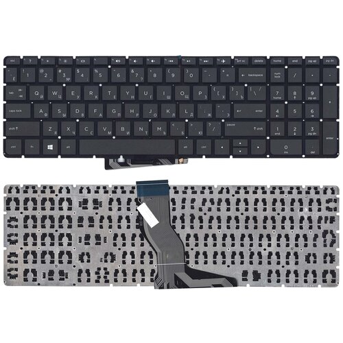 Клавиатура для ноутбука HP Pavilion 15-ab 17-ab черная 1176₽