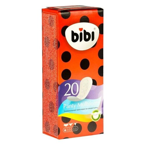 Купить Bibi Ежедневные прокладки «BiBi» Panty Multiform 20 шт, Прокладки и тампоны