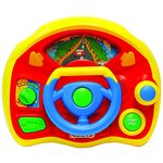 Развивающая игрушка Расти малыш Веселые гонки озвученная руль - изображение