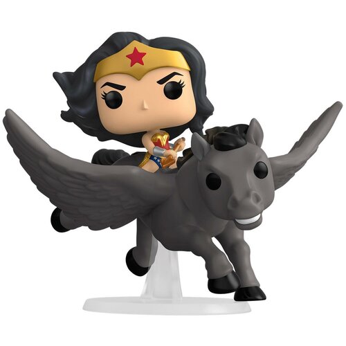 фигурка dc comics wonder woman q fig 14 6 см dcc 0605a Фигурка Funko POP! Rides DC Wonder Woman 80th Wonder Woman on Pegasus 54989