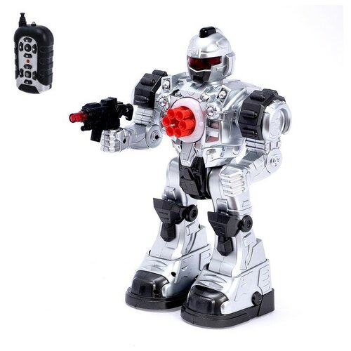 Робот радиоуправляемый «Космосолдат», световые и звуковые эффекты, цвет белый