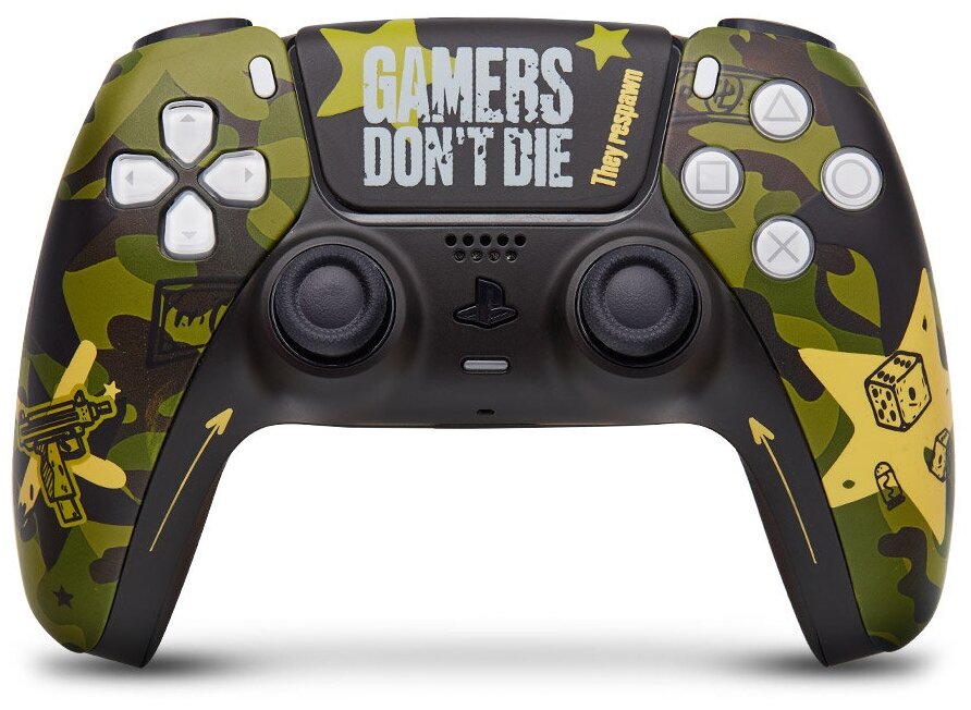 Кастомизированный беспроводной контроллер DualSense Гангстер RAINBO RBW-DS216