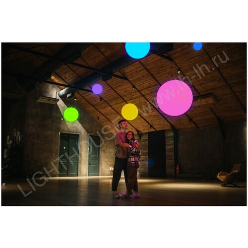 Подвесной LED шар Moonlight 20 см 220V RGB 4369₽