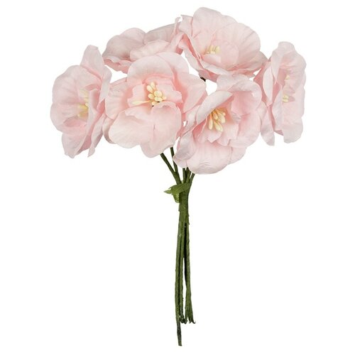 Декоративные цветы Mr.Painter 6*6 шт, Розовый рассвет (PFE-18) 50 шт упаковка декоративные бумажные бабочки и цветы