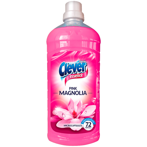 Clovin Clever Essence Pink Magnolia Концентрированный ополаскиватель для белья Розовая магнолия 1,8 л на 72 стирки