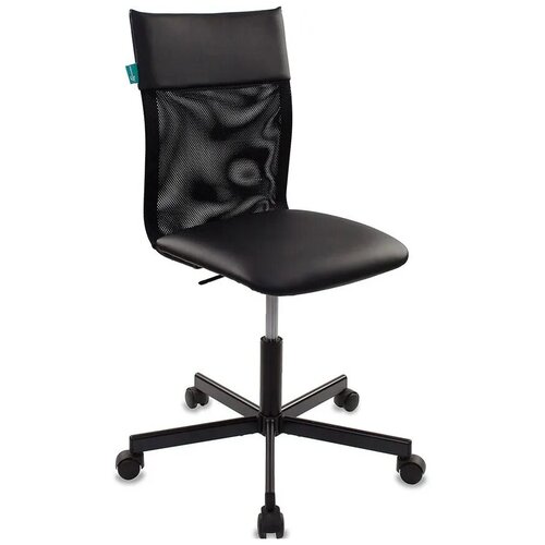 фото Кресло бюрократ ch-1399 leather black черный (ch-1399/black)