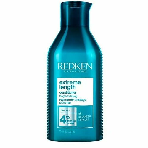Redken - Extreme Length Conditioner Кондиционер для укрепления волос по длине 300 мл redken extreme length shampoo шампунь для укрепления волос по длине 300мл