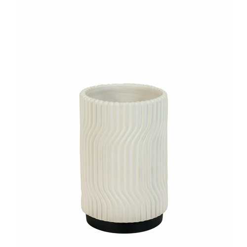 Стакан Cipi, Empire, размер 7,5 х h11,3 см, цвет белый/черный