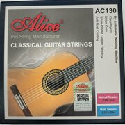 Набор струн Alice AC130-N для классической гитары посеребренная медь