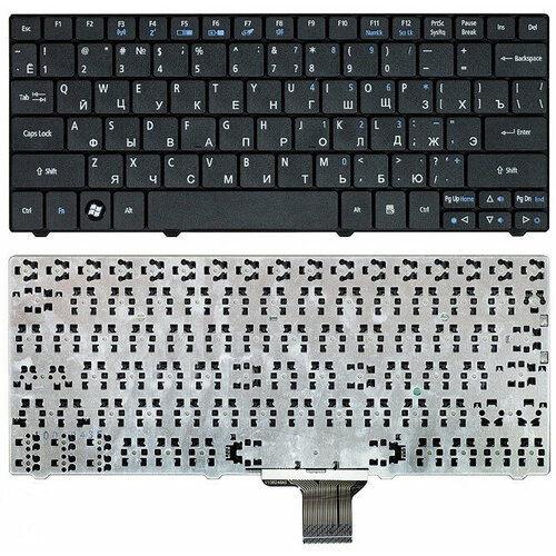 Клавиатура для Acer KB. I110A.109 Черная клавиатура keyboard для ноутбука acer черная гориз enter kb i110a 109