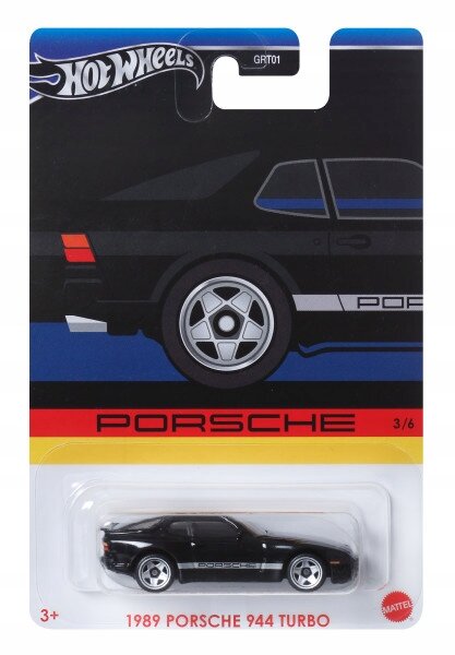 Машинка Hot Wheels GRT01 (Porsche) 1989 Porsche 944 Turbo HRW58-LA10