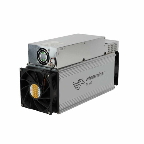 комплект асик майнер antminer l7 9050mh для майнинга криптовалюты 2 кабеля с13 3x1 5 Асик Whatsminer M50 122TH/s 28W