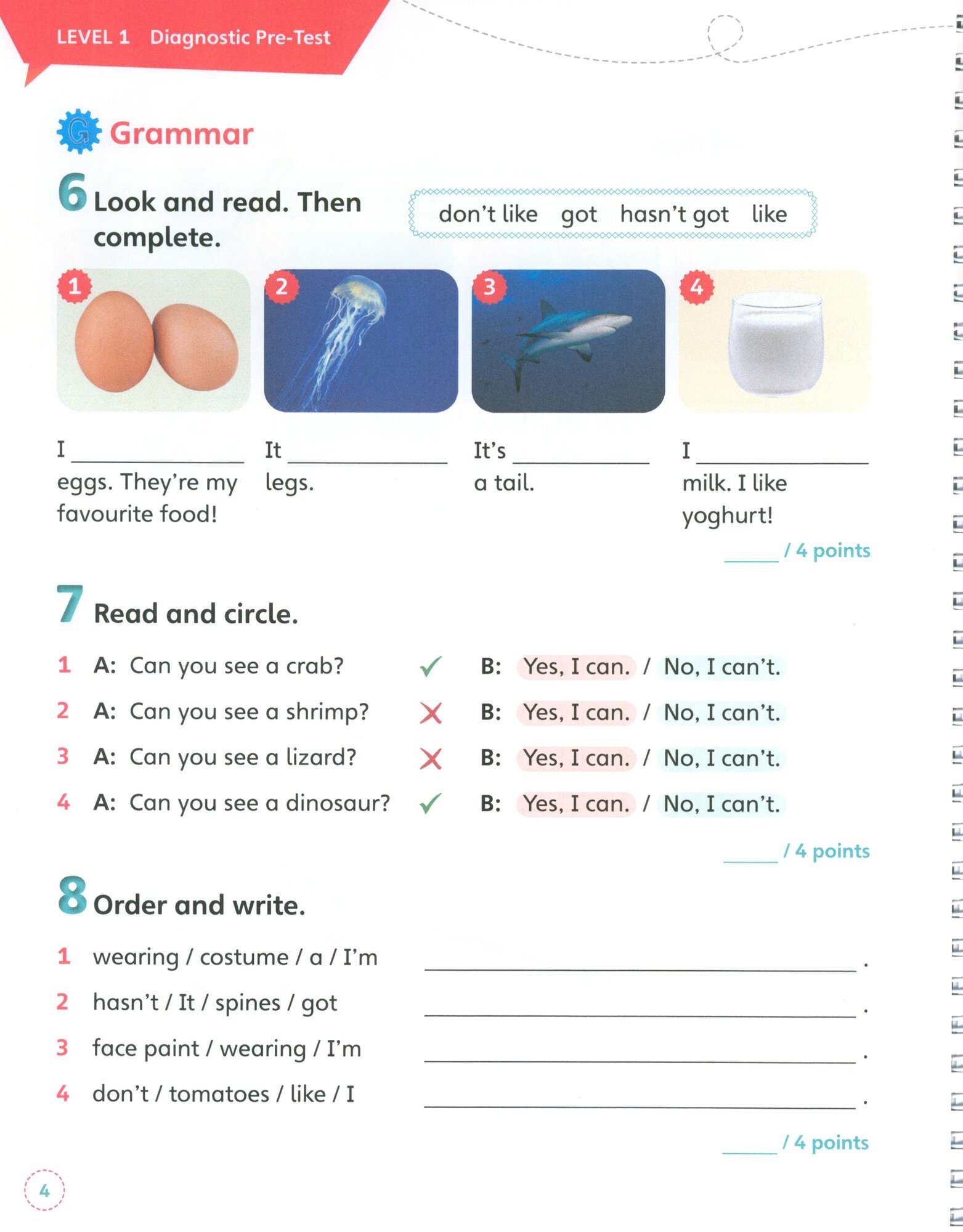 English Code. Level 1. Assessment Book - фото №4