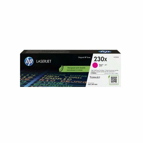 Тонер-картридж HP 230X Magenta Original LaserJet Toner Cartridge 100% original aladdin pro pod cartridge 2ml