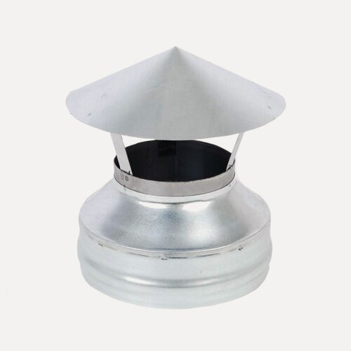 Изображение товара Оголовок Сталь+Оц. сталь (толщина 1,0мм) диаметр дымохода: 120x200