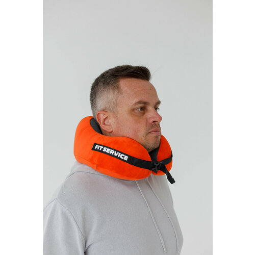 Подушка для шеи FITSERVICE, 50 шт., оранжевый