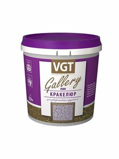 Лак кракелюр для декоративных покрытий VGT"Gallery" 0.9 кг