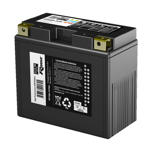 Аккумулятор RDrive OEM AGM 22Ач обратная полярность GYZ20HL