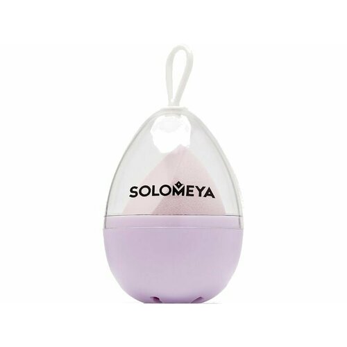 Спонж для макияжа со срезом Solomeya purple