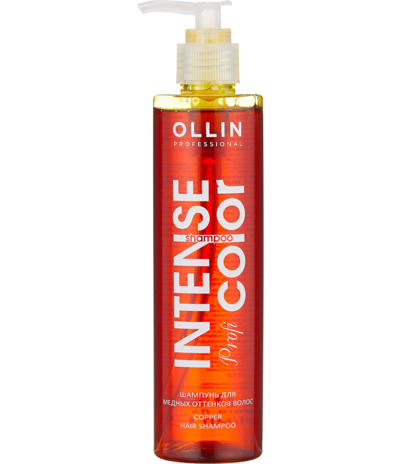 OLLIN INTENSE Profi COLOR Шампунь для медных оттенков волос 250мл/Copper hair shampoo