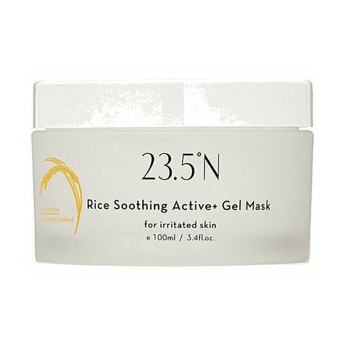 гель для снятия макияжа с экстрактом риса 23 5°n rice soothing makeup removal gel 150 мл Гель-маска с экстрактом риса 23.5 N Rice Soothing Active+ Gel Mask