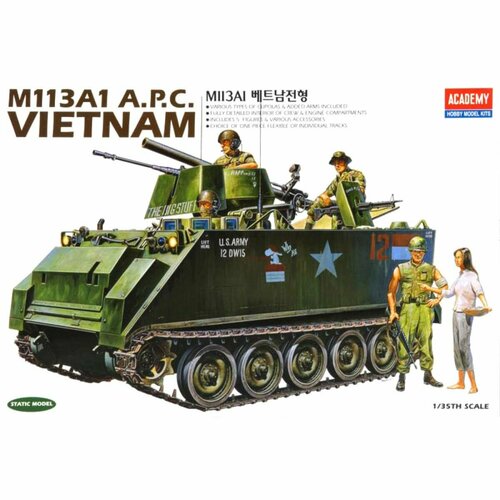 Academy сборная модель 13266 M113A1 "Vietnam War" 1:35