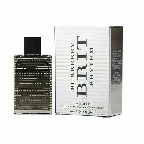 Burberry men Brit Rhythm Intense Туалетная вода 5 мл. mini burberry men brit rhythm intense туалетная вода 5 мл mini