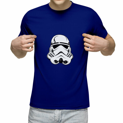 Футболка Us Basic, размер S, синий подставка exquisite gaming cable guy star wars stormtrooper