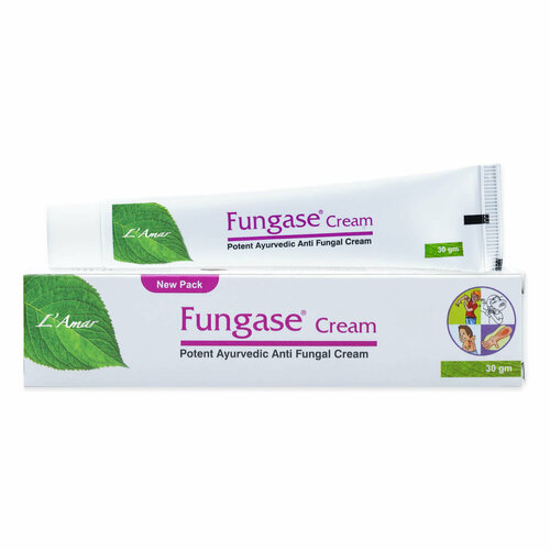 FUNGASE Cream, L'Amar (фунгаз - аюрведический противогрибковый крем, Ламар), 30 г. роджерсия pinnata saarbrucken