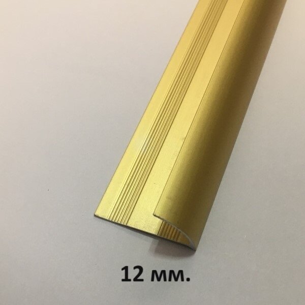 фото Профиль для плитки 12мм. Бронза мат 2.7м.