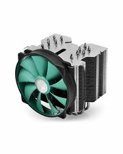 Кулер DEEPCOOL LUCIFER V2 S1155/S1156/S1150/S2011/S1366/S775/AM2/AM2+/AM3/AM3+/FM1/FM2 (8шт/кор, TDP 150W, PWM, 6 тепл. трубкок ) RET. (LUCIFER V2)