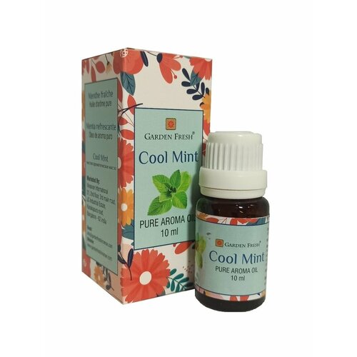COOL MINT Pure Aroma Oil, Garden Fresh (прохладная мята, чистое ароматическое масло, Гарден Фреш), 10 мл.