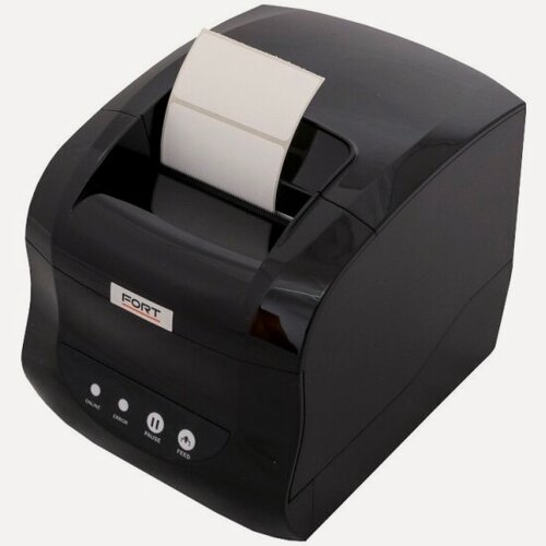 Изображение товара Принтер этикеток Fort FT-365B (термо, 203dpi, USB) черный