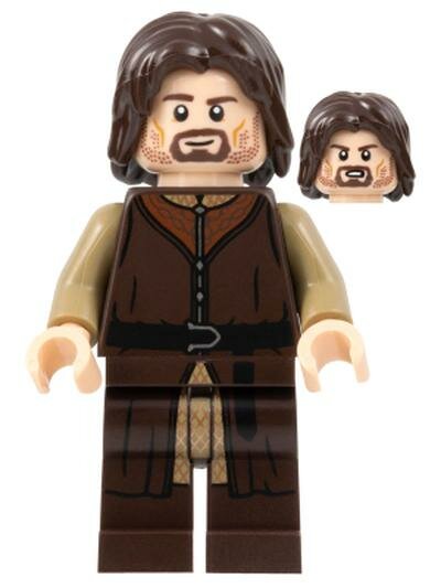 Минифигурка Lego lor129 Aragorn - Dark Brown Legs