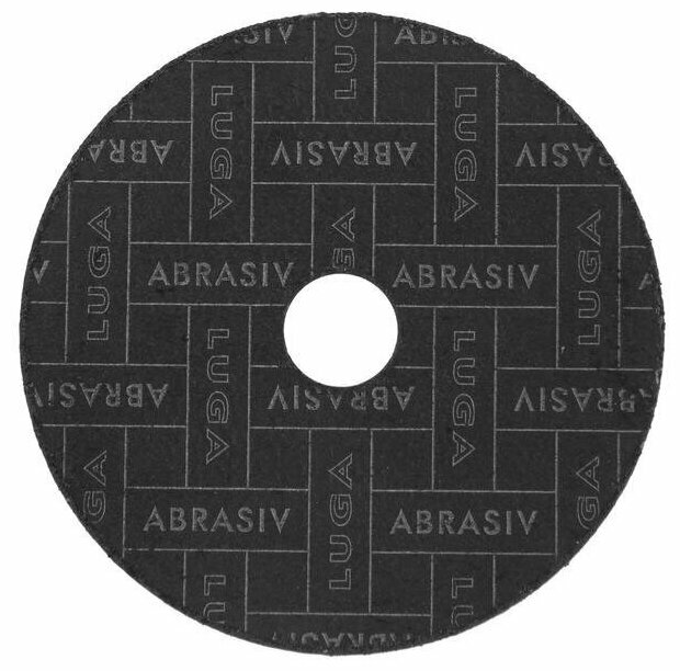 Диски Отрезные Абразивные Круг зачистной по металлу тип 27 (125х6х22 мм; A 24 R BF; 14А БУ 80) Луга 4603347021477
