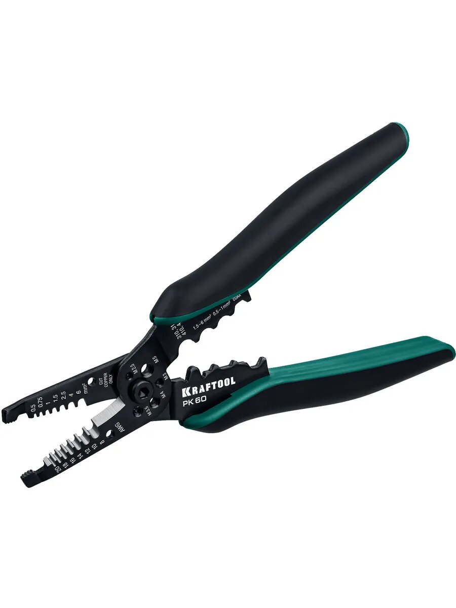 Стриппер KRAFTOOL PK-60, 0.5 - 6 кв. мм — фото 1