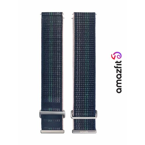 Ремешок нейлоновый для часов Амазфит Strap (Balance) Blue синий
