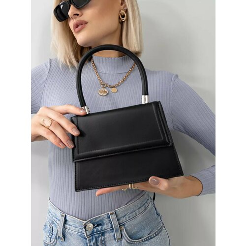 Сумка кросс-боди KAZARINOFF, фактура гладкая, черный